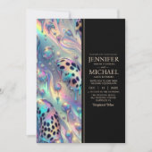 SEE BACK All-In-One Exotic Posh Wedding Invitation 招待状 (正面)