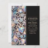 SEE BACK All-In-One Exotic Posh Wedding Invitation 招待状 (正面)