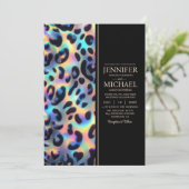 SEE BACK All-In-One Exotic Posh Wedding Invitation 招待状 (スタンド正面)