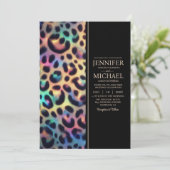 SEE BACK All-In-One Exotic Posh Wedding Invitation 招待状 (スタンド正面)