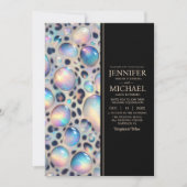 SEE BACK All-In-One Exotic Posh Wedding Invitation 招待状 (正面)