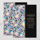 SEE BACK All-In-One Exotic Posh Wedding Invitation 招待状 (正面/裏面)