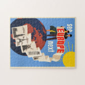See Europe Next travel poster, ジグソーパズル (横)