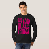 See Good In All Things 2022 Trendy Costume Words o Tシャツ (正面フル)