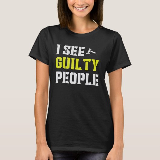 See Guilty People Correctional Officer Tシャツ (正面)