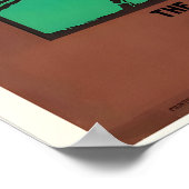 See India Vintage Travel Poster Print ポスター (角)