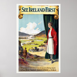 See Ireland First – ヴィンテージ旅行 ポスター