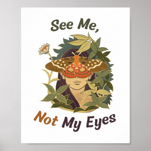 See Me, Not My Eyes ポスター (正面)