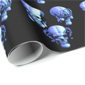 See No 話 Evilスカルラッピング紙 ラッピングペーパー (ロールコーナー)