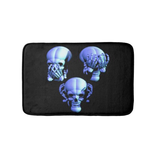 See No Evil 話 Bath Mat バスマット (正面)