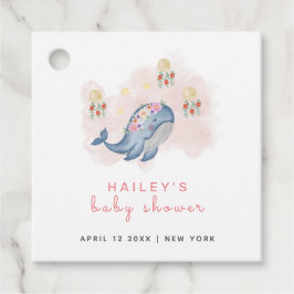 See Sweet Whale Baby Showerの下 フェイバータグ