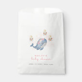 See Sweet Whale Baby Showerの下 フェイバーバッグ (正面)