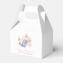 See Sweet Whale Baby Showerの下 フェイバーボックス