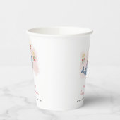 See Sweet Whale Baby Showerの下 紙コップ (左)