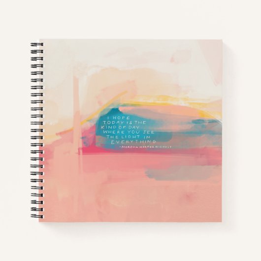 「See the Light in everything」ノートブック ノートブック (正面)