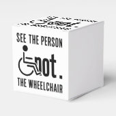 See The Person Not The Wheelchair フェイバーボックス (正面サイド)
