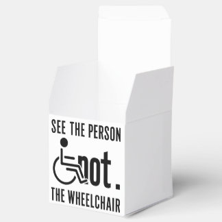 See The Person Not The Wheelchair フェイバーボックス