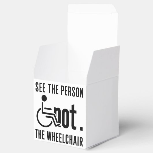 See The Person Not The Wheelchair フェイバーボックス (オープン)