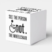 See The Person Not The Wheelchair フェイバーボックス (裏面サイド)