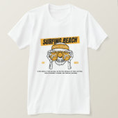 See the Waves, Fear No Tides; Sufer Summer Tシャツ (デザイン正面)