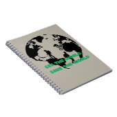 See the World Save the World Cycling Hiking  ノートブック (右側)