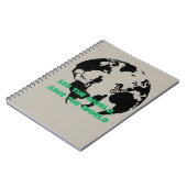 See the World Save the World Cycling Hiking  ノートブック (左側)