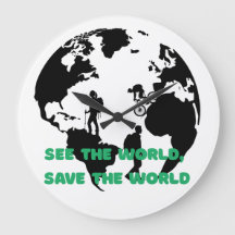 See the World Save the World Cycling Hiking 