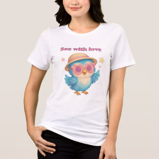 See with Love – スイートアイハートT トライブレンドTシャツ
