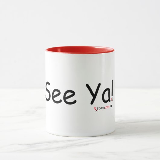 See Ya! Mug マグカップ (中央)