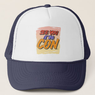 See You At Con漫画をテーマにしたモットー キャップ