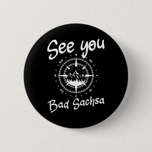 See You Hiking Bad Sachsa Germany Vacation Ski Com 缶バッジ
