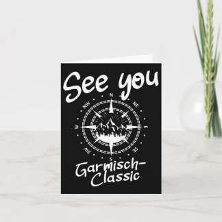 See You Hiking Garmisch-clic Germany Vacation Ski カード
