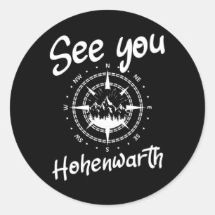 See You Hiking Hohenwarth Germany Vacation Ski Com ラウンドシール