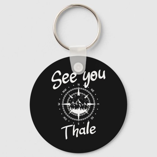 See You Hiking Thale Germany Vacation Ski Comp キーホルダー (正面)