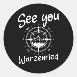 See You Hiking Warzenried Germany Vacation Ski Com ラウンドシール