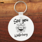 See You Hiking Winterberg Germany Vacation Ski Com キーホルダー (正面)