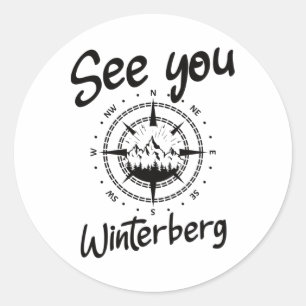 See You Hiking Winterberg Germany Vacation Ski Com ラウンドシール
