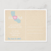 See You In California日付ポストカードの保存 案内ポストカード (裏面)