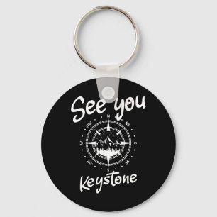 See You In Keystone Usa Vacation Ski Comp キーホルダー