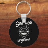 See You In Keystone Usa Vacation Ski Comp キーホルダー (正面)