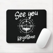 See You In Keystone Usa Vacation Ski Comp マウスパッド (マウス)