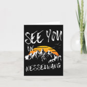 See You In Nesselwang Germany Vacation Ski カード (正面)