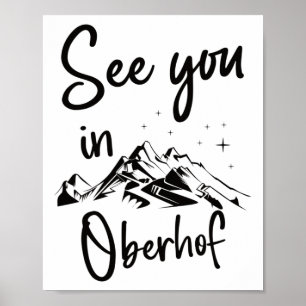 See You In Oberhof Germany Vacation Ski ポスター