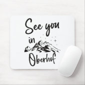 See You In Oberhof Germany Vacation Ski マウスパッド (マウス)