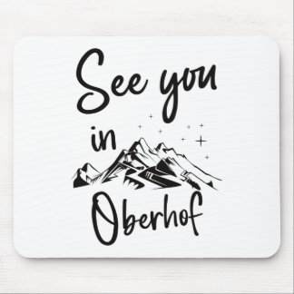 See You In Oberhof Germany Vacation Ski マウスパッド