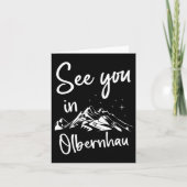 See You In Olbernhau Germany Vacation Ski 1 カード (正面)