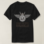 See you in Valhalla Viking  Tシャツ (デザイン正面)