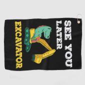 See You Later Shovel I - Toddler Boys Kids ゴルフタオル (横)