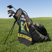 See You Later Shovel I - Toddler Boys Kids ゴルフタオル (グリーン)