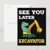 See You Later Shovel I - Toddler Boys Kids ポストカード (正面/裏面)